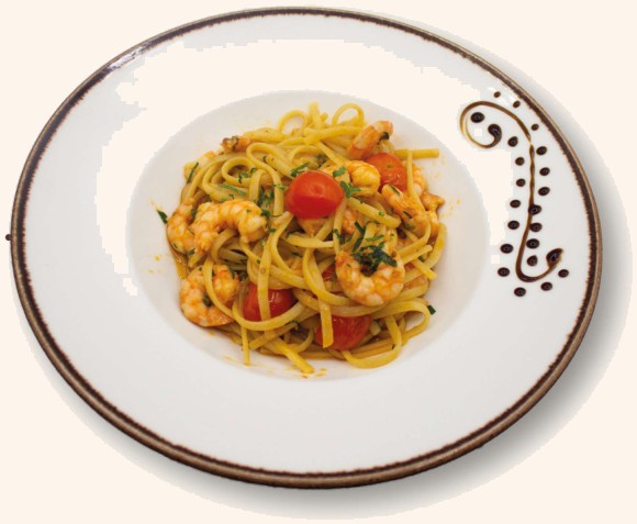 Linguini ai Gamberi