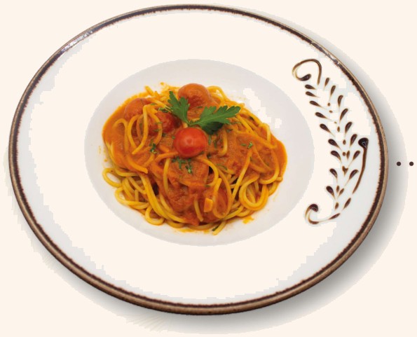 Spaghetti con Salsa di Pomodoro